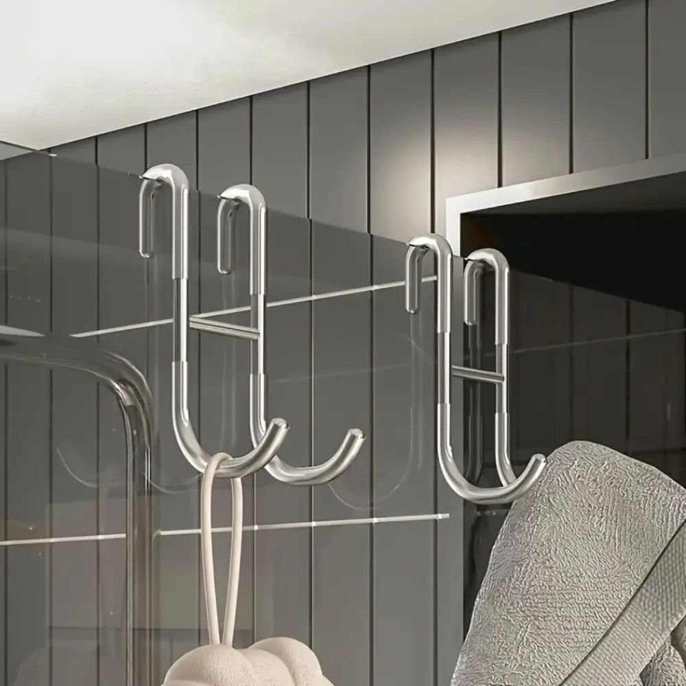 Rust Resistant Multifunctional Shower Door Hook(1pc)