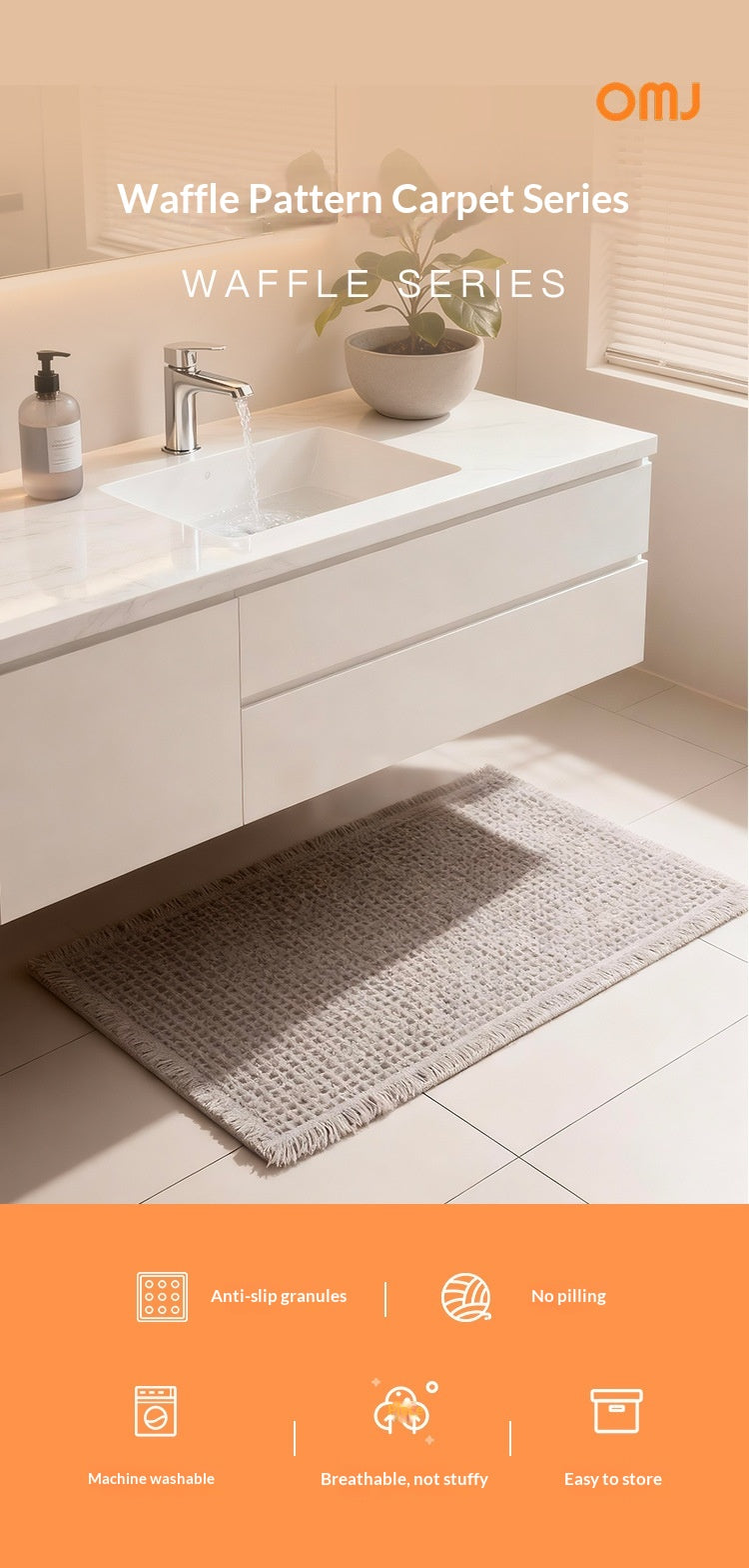 Non-Slip Waffle-Textured Quick-Drying Doormat