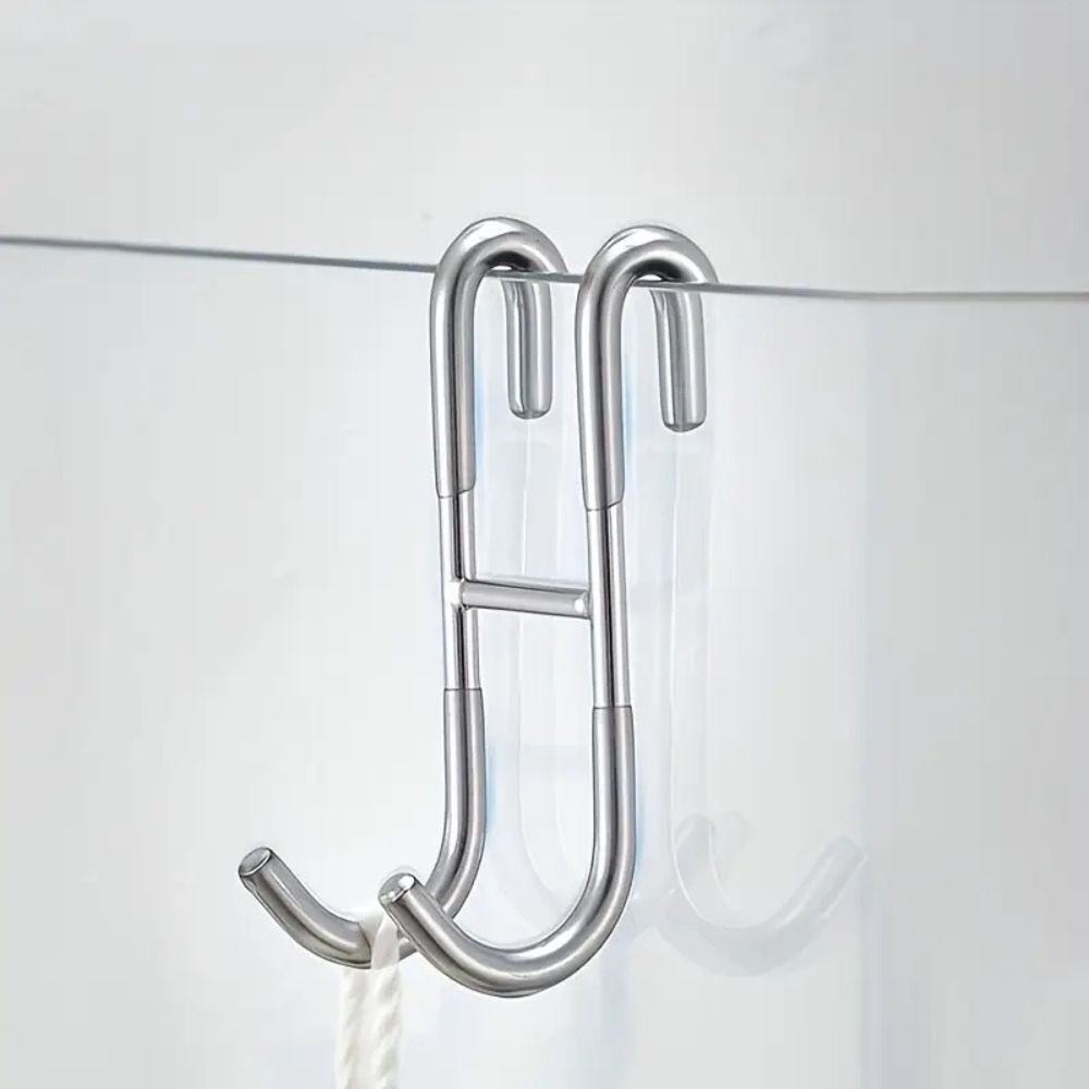 Rust Resistant Multifunctional Shower Door Hook(1pc)