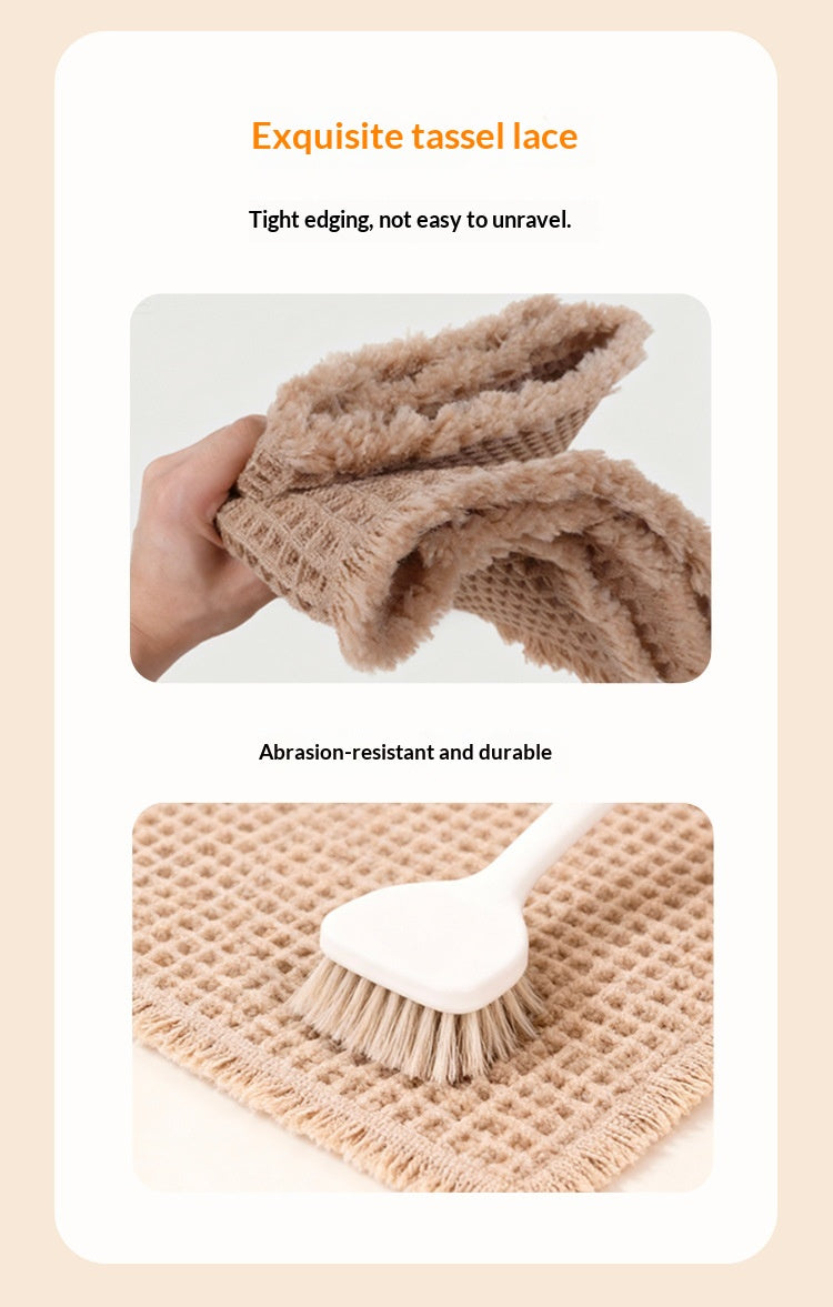 Non-Slip Waffle-Textured Quick-Drying Doormat